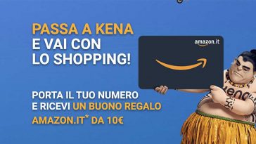 Kena Mobile buono regalo Amazon