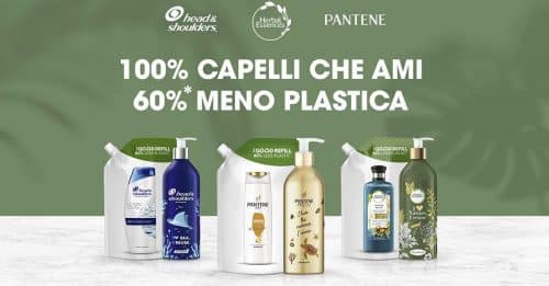 shampoo bottiglia alluminio