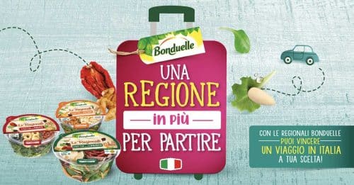 Bonduelle "Una regione in più per partire