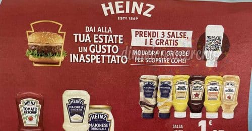 Cashback salse Heinz