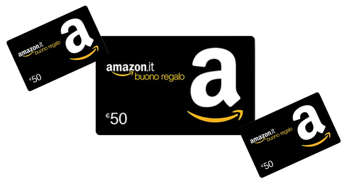Concorso Amazon: vinci buoni spesa