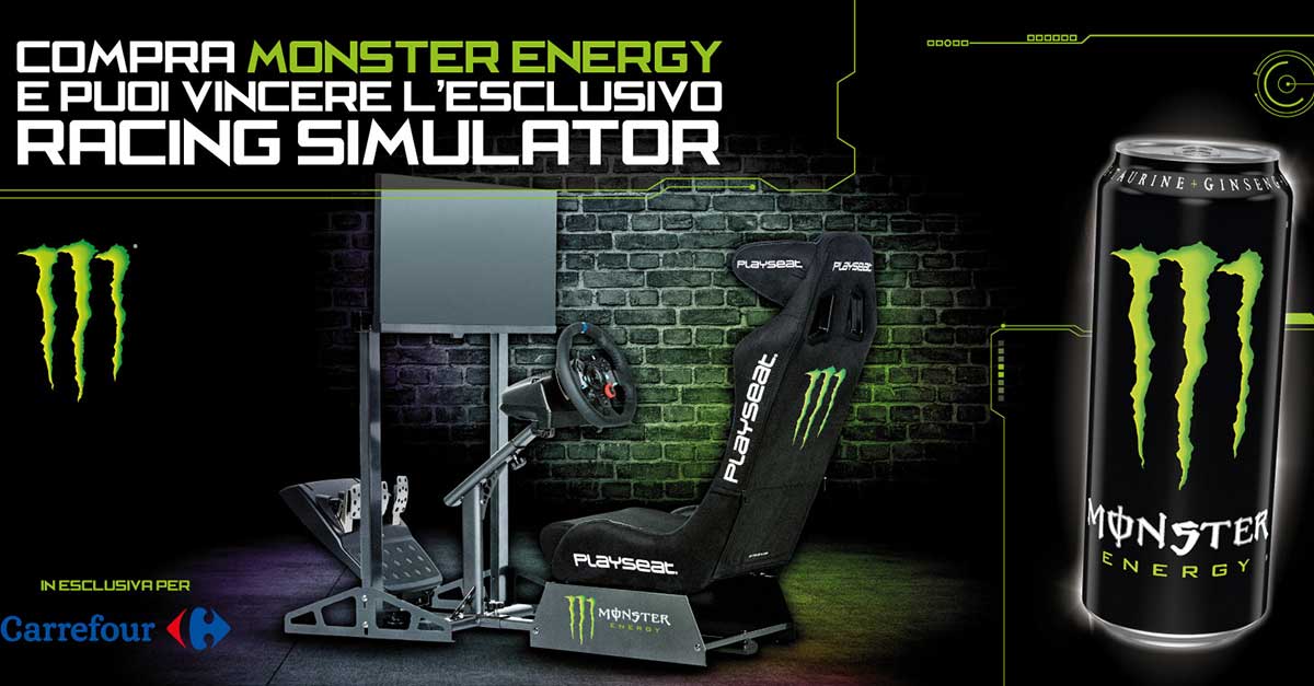 Monster: vinci racing simulator