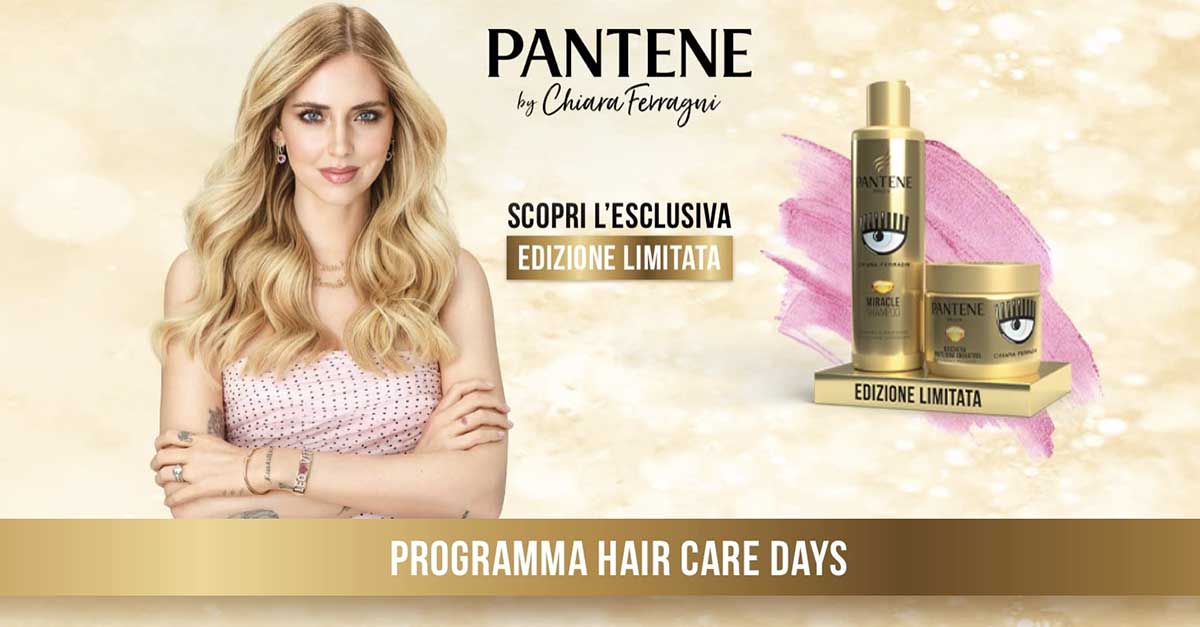 Pantene by Chiara Ferragni: sconto Amazon