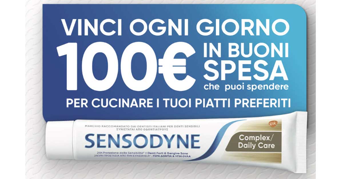 Sensodyne "Goditi i piaceri della vita