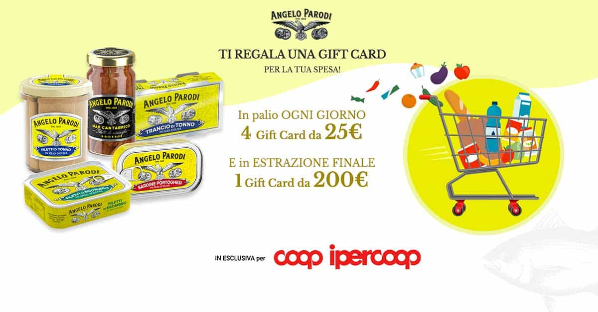 Angelo Parodi ti regala una gift card