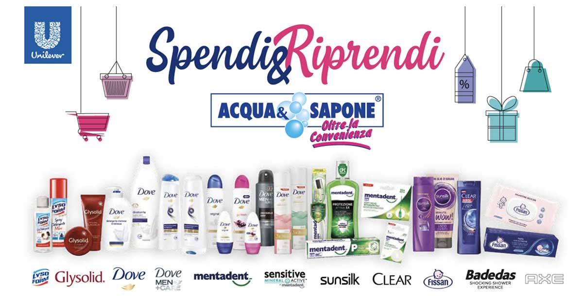 Cashback "Spendi e riprendi Unilever