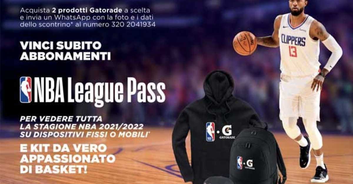 Gatorade ti regala la stagione NBA