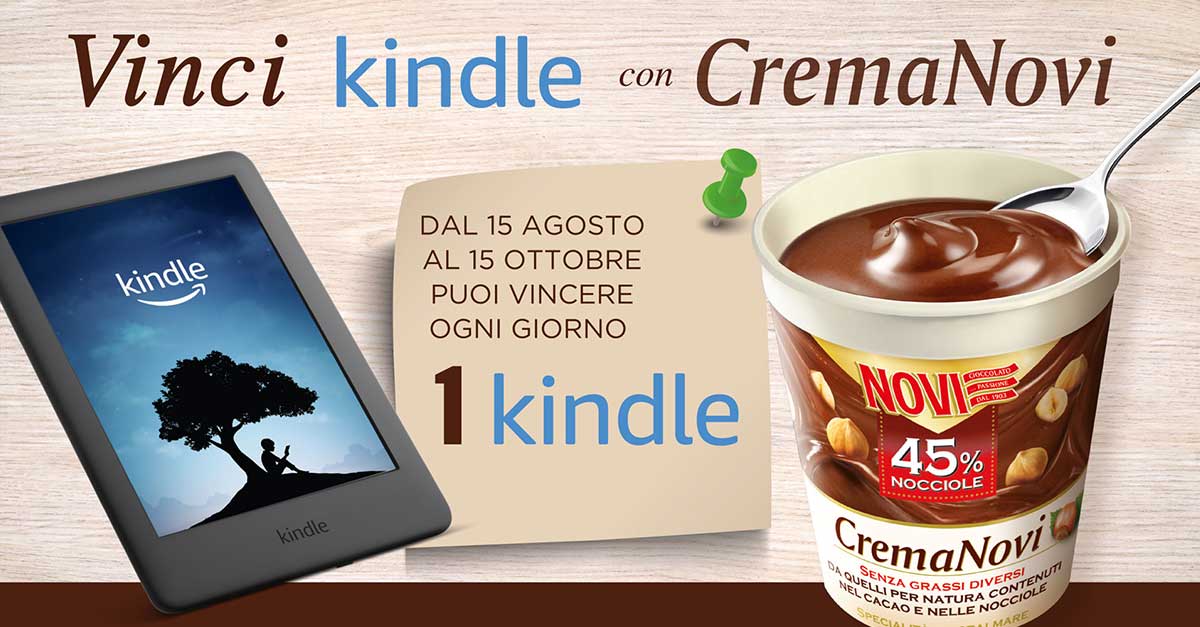 Vinci Kindle con Crema Novi