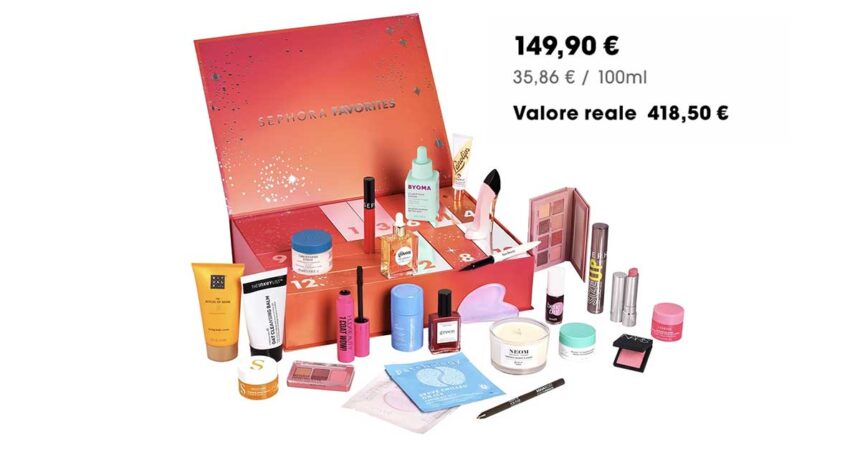 Calendari Avvento Sephora