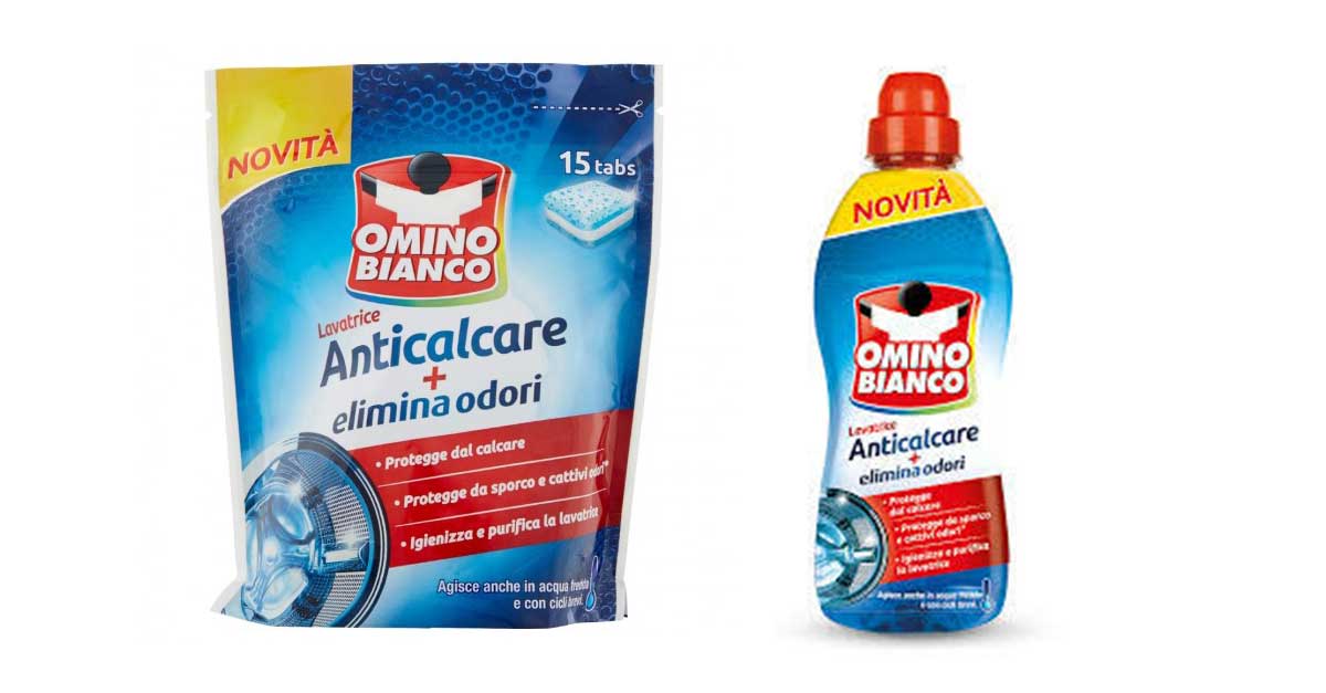 Omino Bianco anticalcare lavatrice: diventa tester - DimmiCosaCerchi