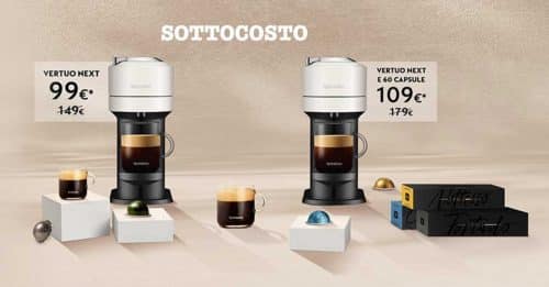 Sottocosto Nespresso Vertuo Sottocosto Nespresso Vertuo