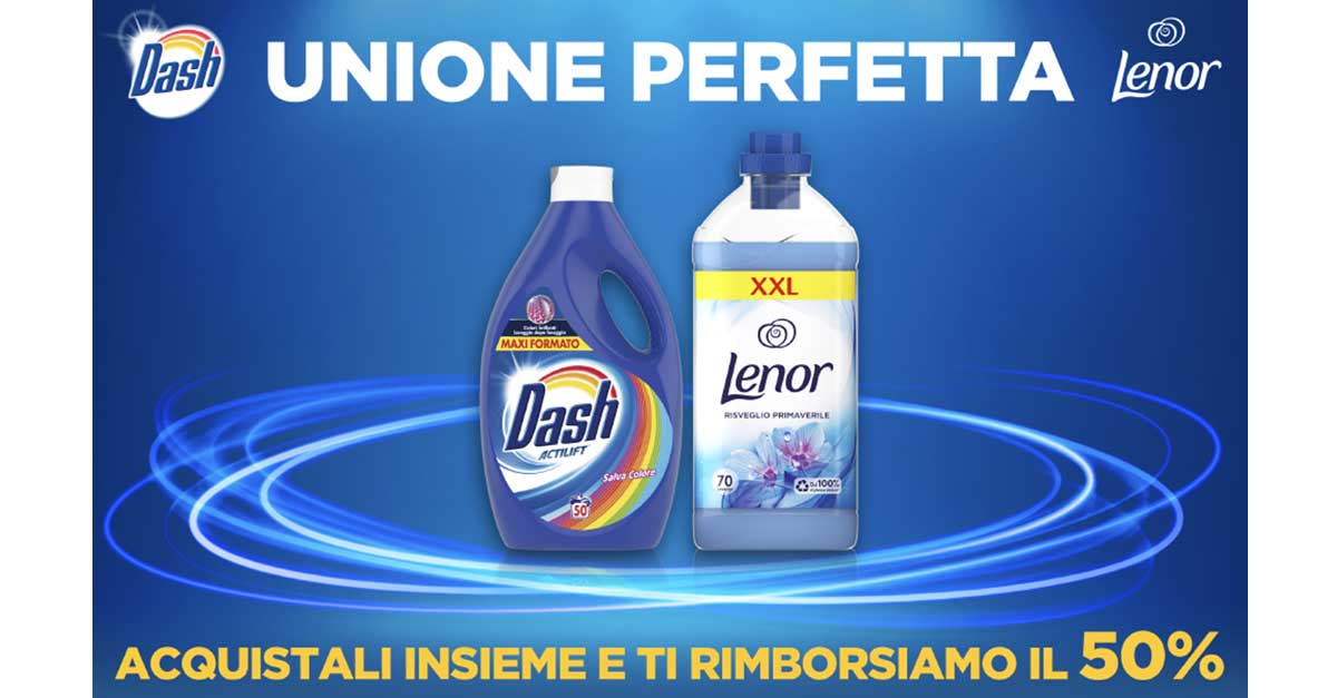 Unione perfetta 50% cashback