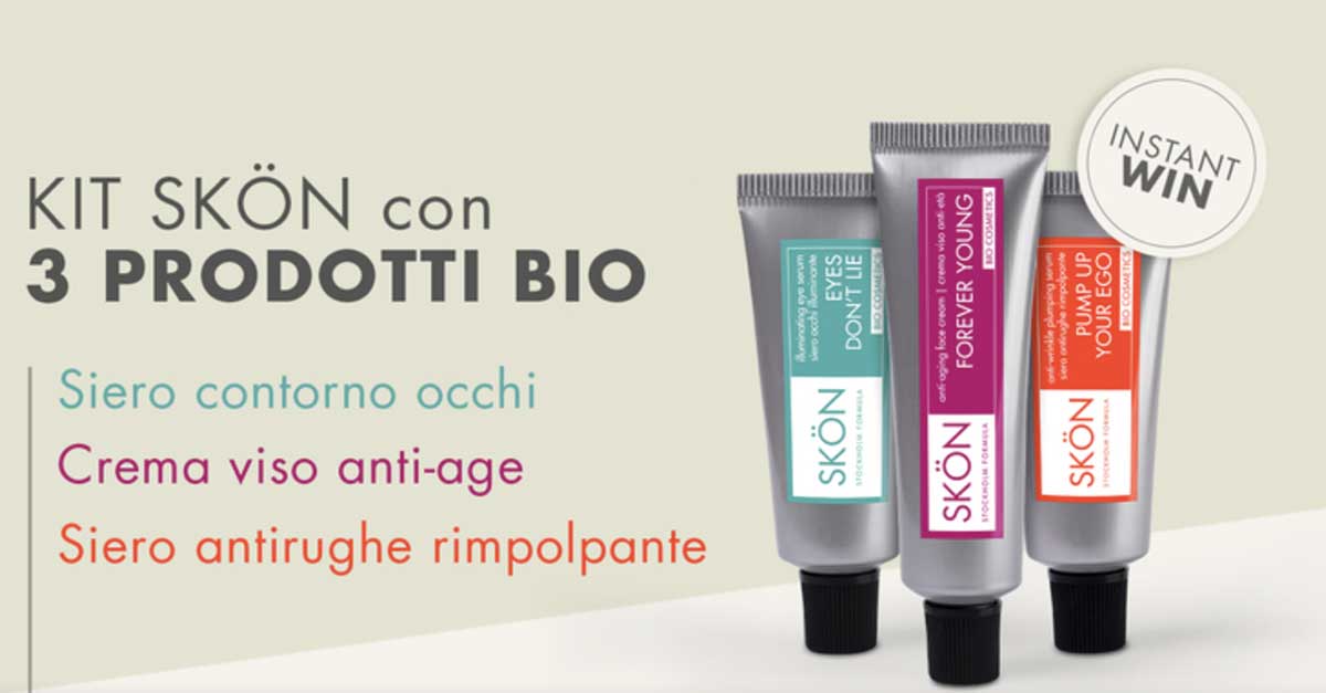 Vinci gratis cosmetici Skön