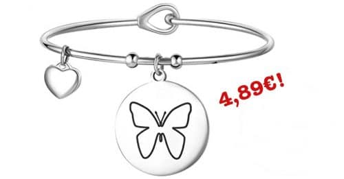 Bracciale con pendente in acciaio a prezzo irripetibile: solo 4,89€! 2 bracciale sconto amazon