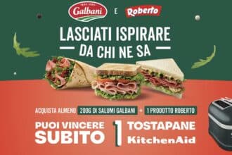 concorso Lasciati ispirare da chi ne sa biG Roberto KitchenAid tostapane instant win