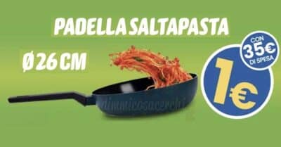 eurospin padella saltapast 1 euro