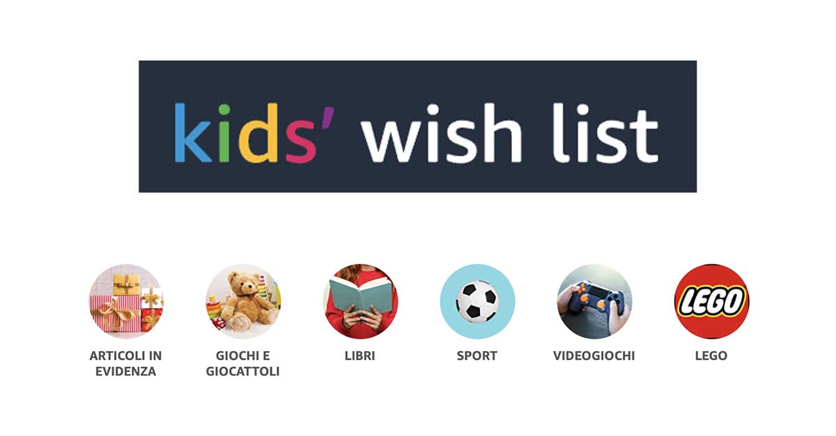 Amazon "Kids' Wish List