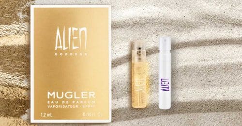 Campioni omaggio Alien Goddess e Alien EDP Mugler