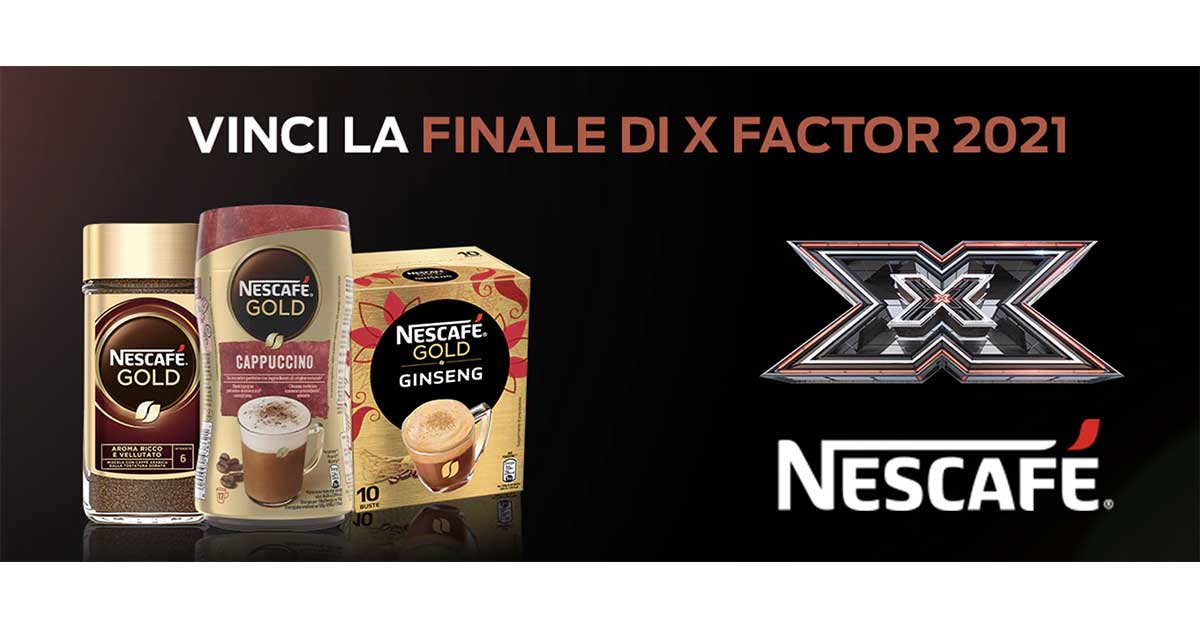 Concorso Nescafè XFactor