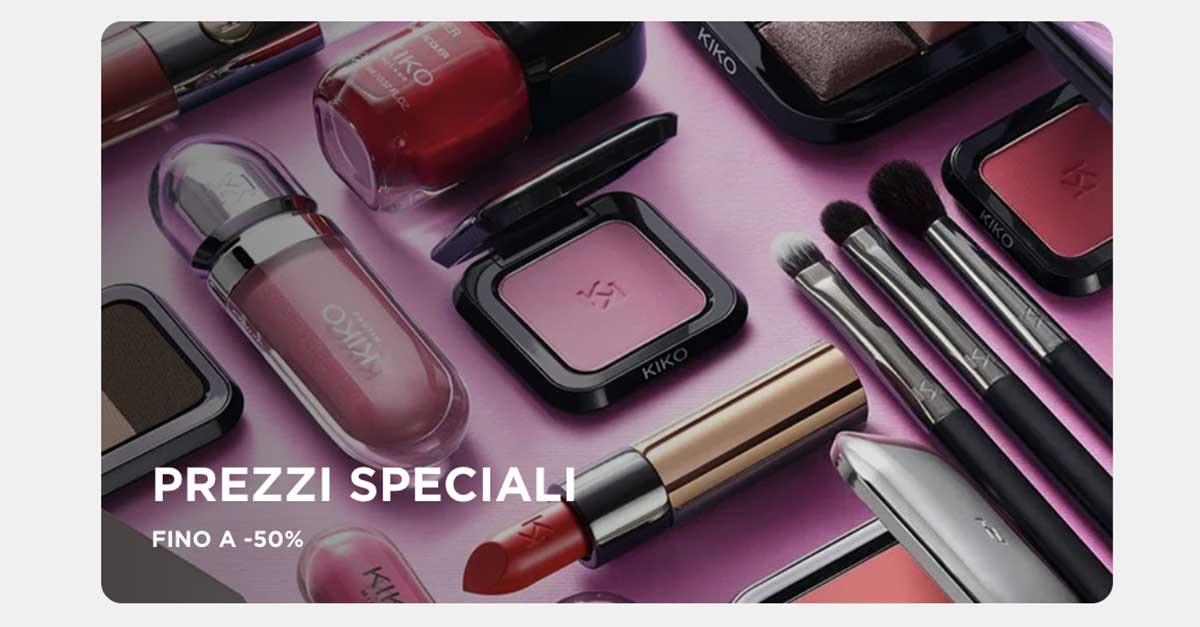 Kiko offerte speciali