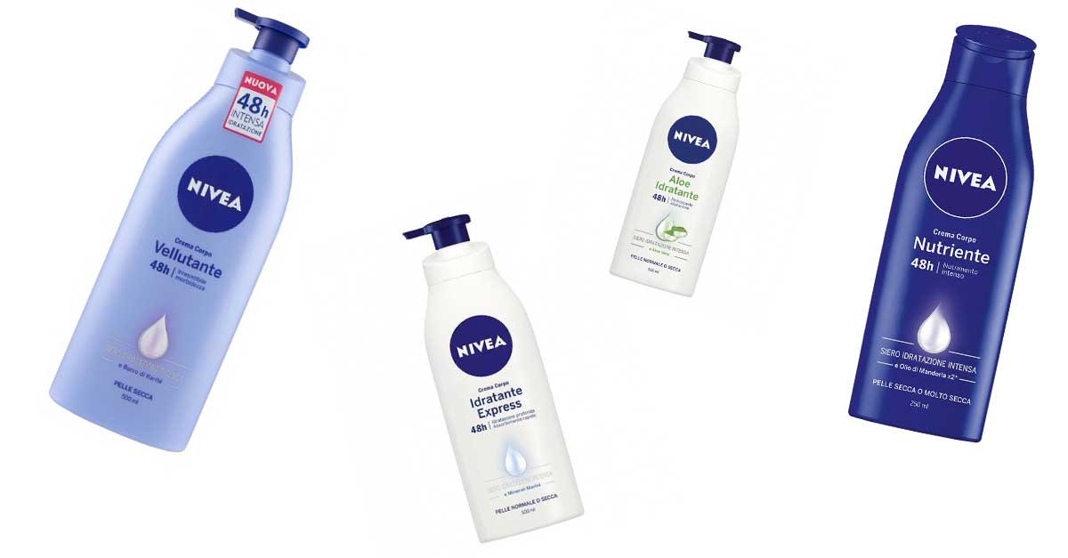 NIVEA: diventa tester creme corpo