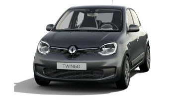 Renault Twingo Life E-Tech Electric MY21 di colore “Black Etoile”