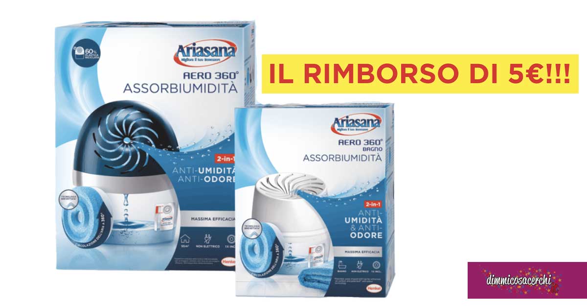 Spendi&Riprendi con Ariasana in Carrefour cashback