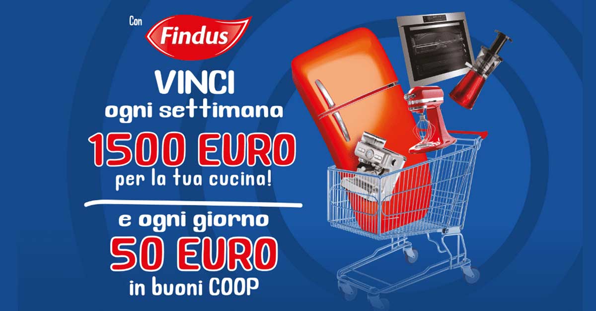 concorso “Una carrellata di premi Findus”