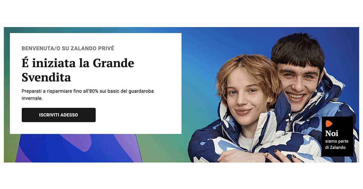 grande svendita zalando privè