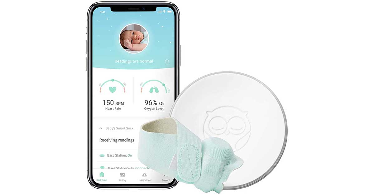 Baby monitor intelligente di Owlet