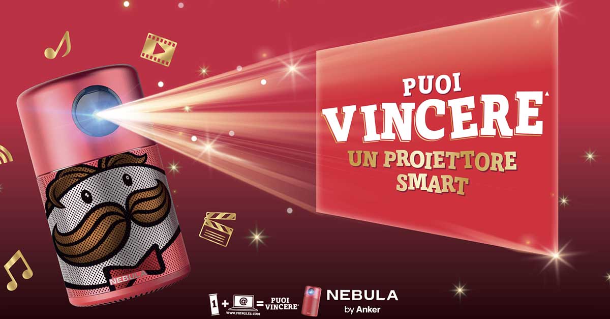 Pringles: vinci proiettori smart Nebula by Anker