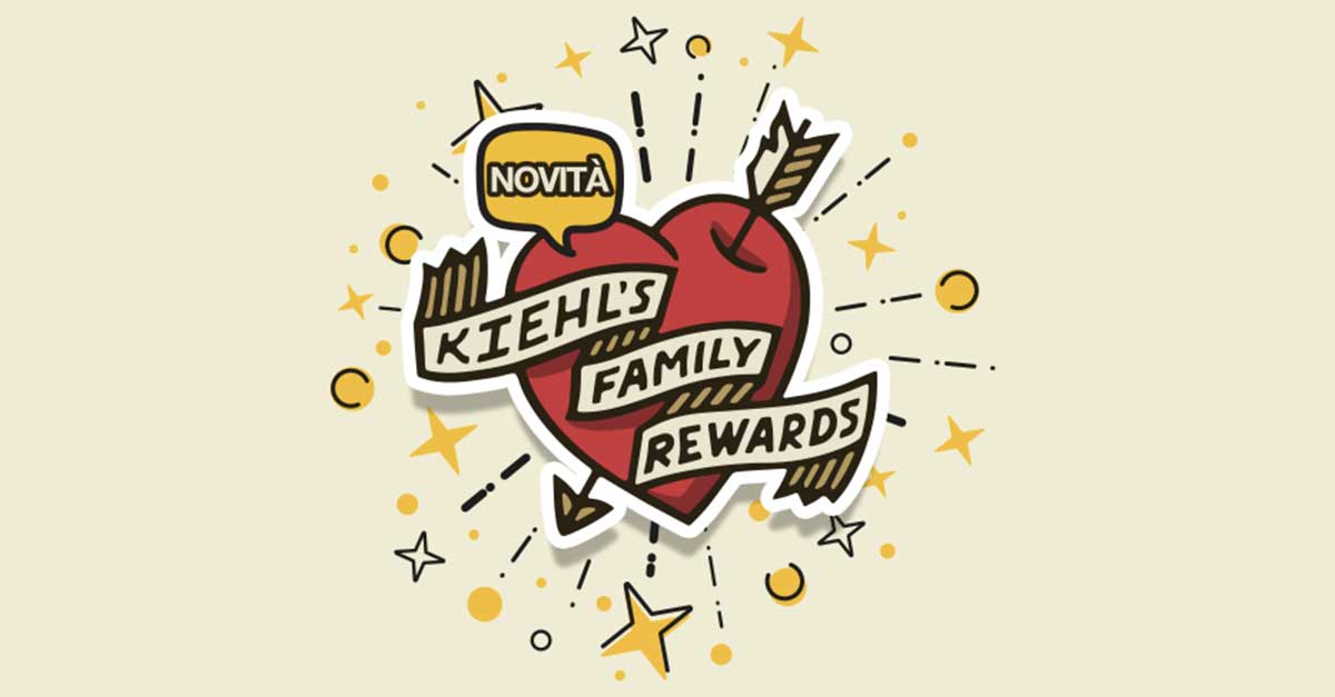 Programma Fedeltà "Kiehl’s Family Rewards"