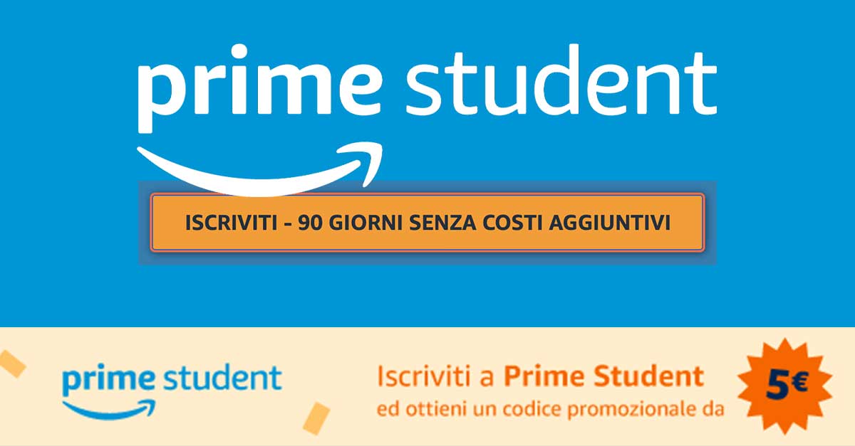 Prova gratis Prime Student