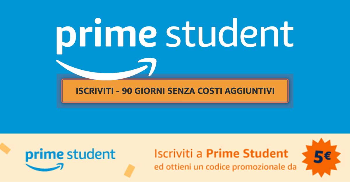 Prova gratis Prime Student