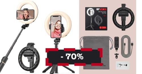 Selfie ring lights