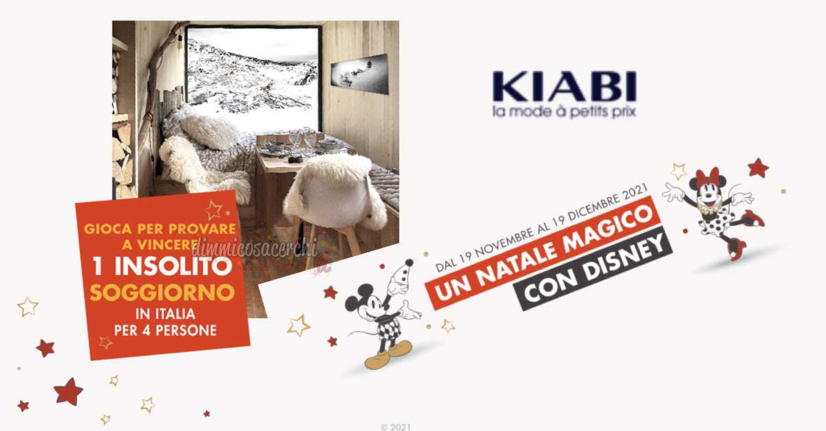 Un Natale magico" Kiabi e Disney