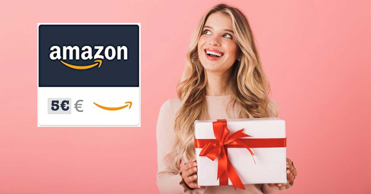 Amazon: buono sconto 5€ per Natale