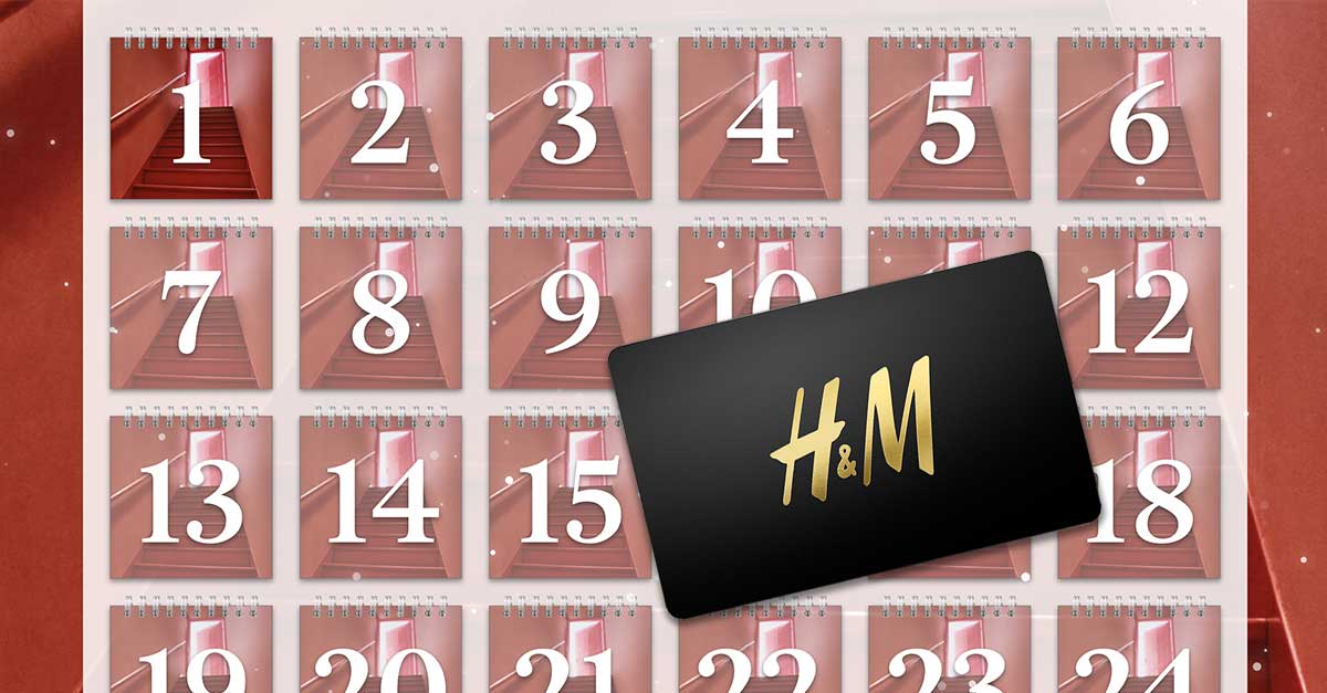 Calendario Avvento H&M 2022