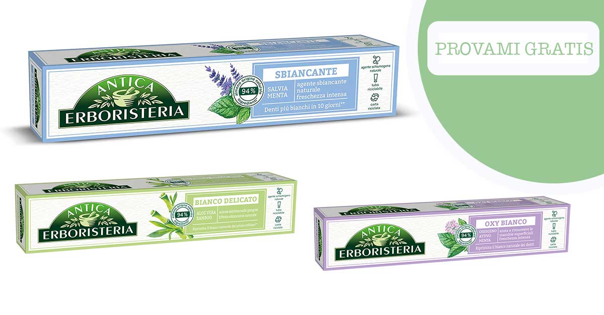 Cashback Antica Erboristeria Oral Care