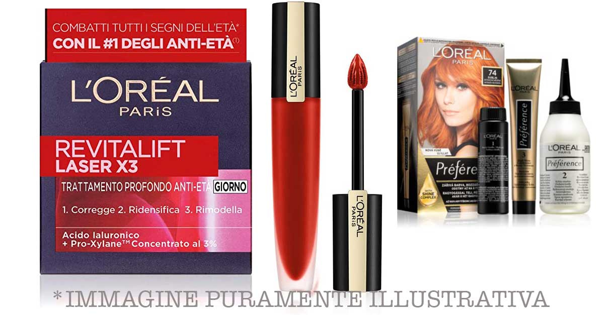 Cashback "L'Oreal Paris Lab" 2022