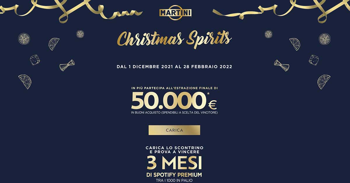 Concorso Martini “Christmas Spirits