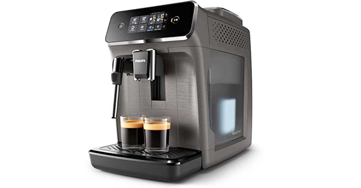 Vinci una macchina da caffè automatica Philips con SC Johnson