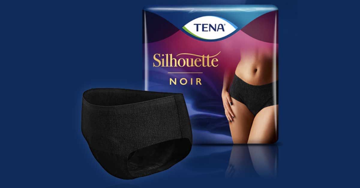 Campioni omaggio TENA Silhouette Noir Vita Bassa