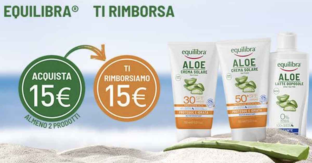 Cashback Equilibra ti rimborsa