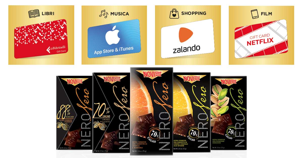 Vinci una gift card con Novi