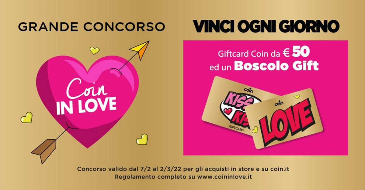 Concorso "Coin Love