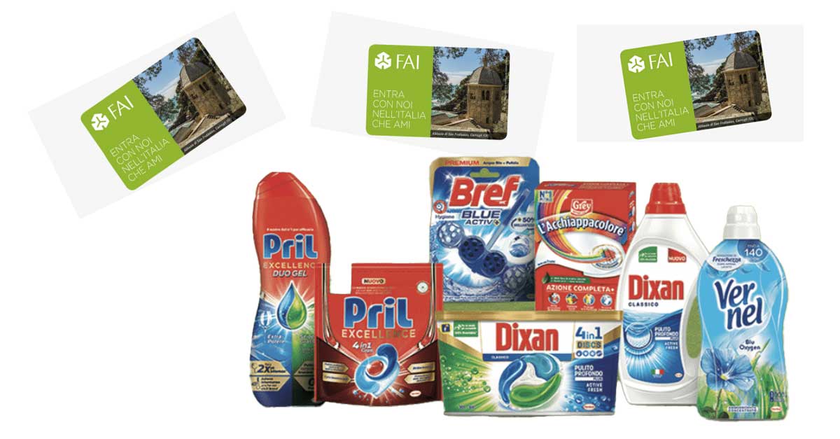 Insieme ad Henkel, fai del bene all'Italia
