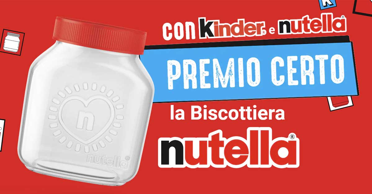 Biscottiera Nutella