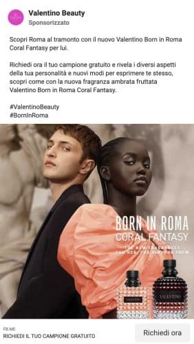 Campioni omaggio "Born in Roma Fantasy