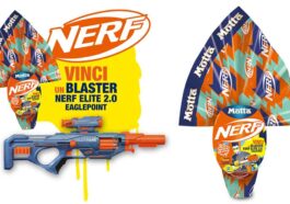 Con le uova di Pasqua Motta vinci premi Nerf